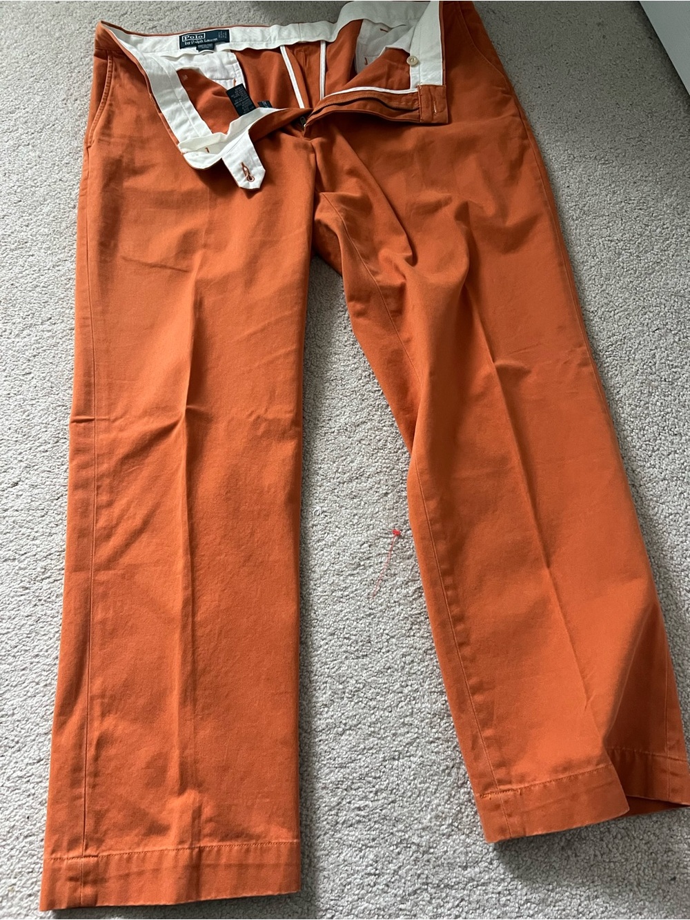 Ralph Lauren Orange Men’s Chino Pants